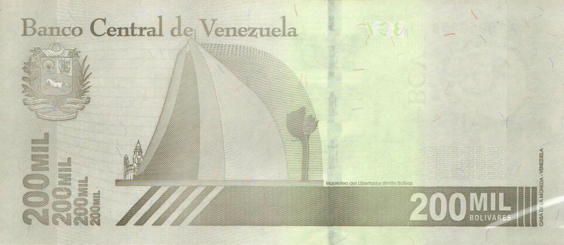 Venezuela 200000 2020 UNC P-112